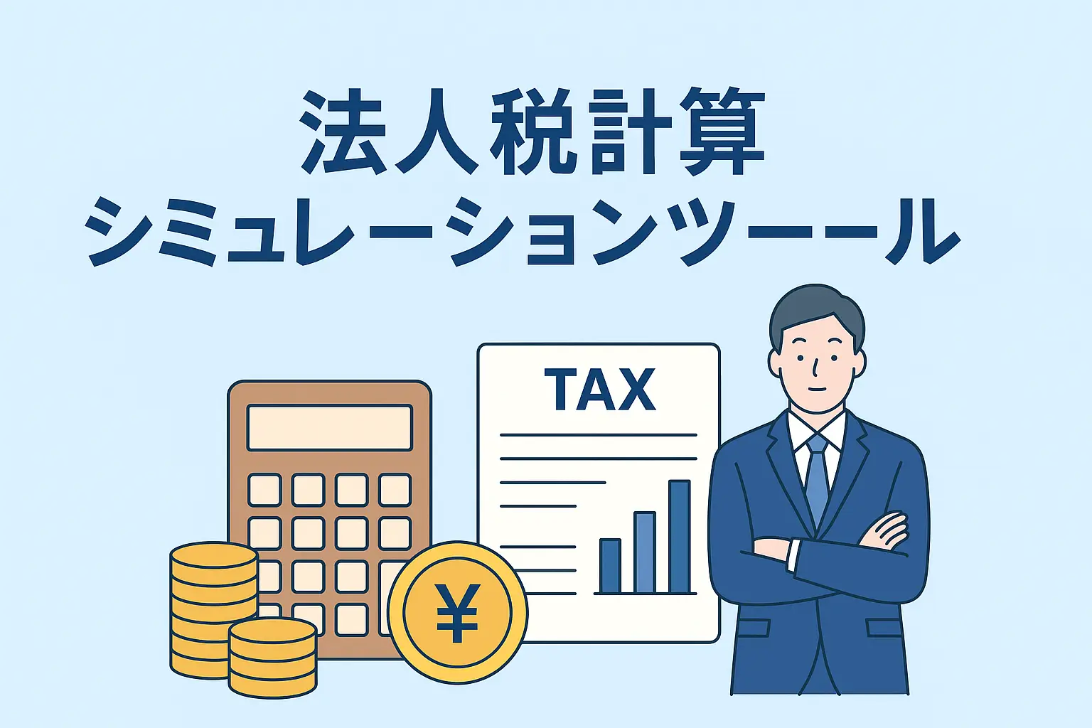 法人税計算シミュレーションツール